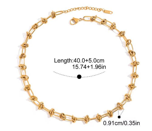 Load image 1 in gallery view. Ball Bead Twist Chain