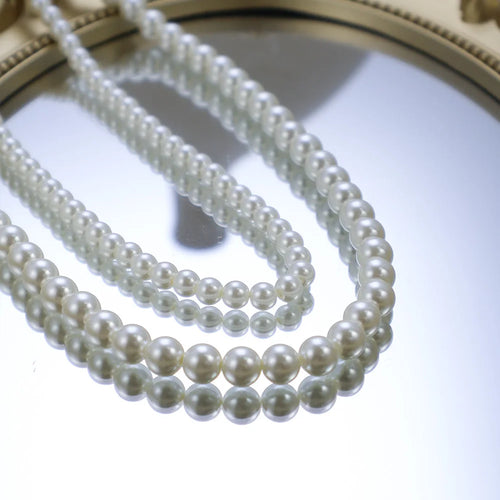 Load image 1 in gallery view. 18K Gold Plated Baroque Pearl Fashion Necklace
