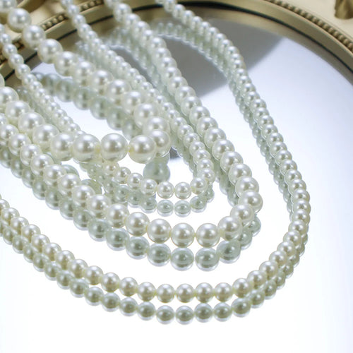 Load image 1 in gallery view. 18K Gold Plated Baroque Pearl Fashion Necklace