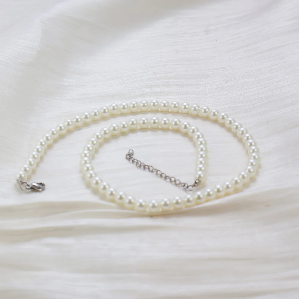 18K Gold Plated Baroque Pearl Fashion Necklace