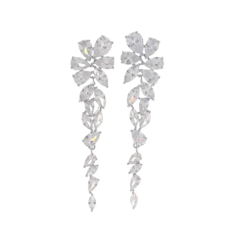 Long Earrings Exquisite Personality Simple Luxury Versatile Temperament Women's Earrings