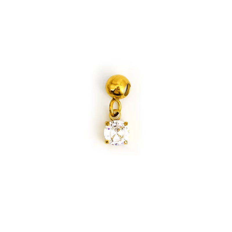 Zodiac Signs Shinny Birthstone for all Months Crystal Pendant for Kid and Woman