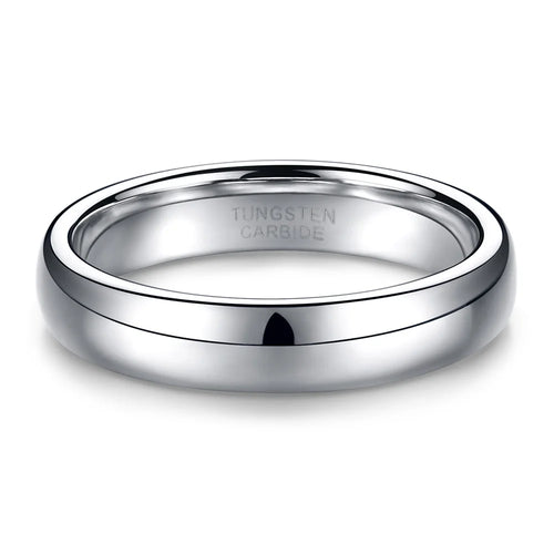 Load image 1 in gallery view. Silver Tungsten Custom Women Engagement Bands