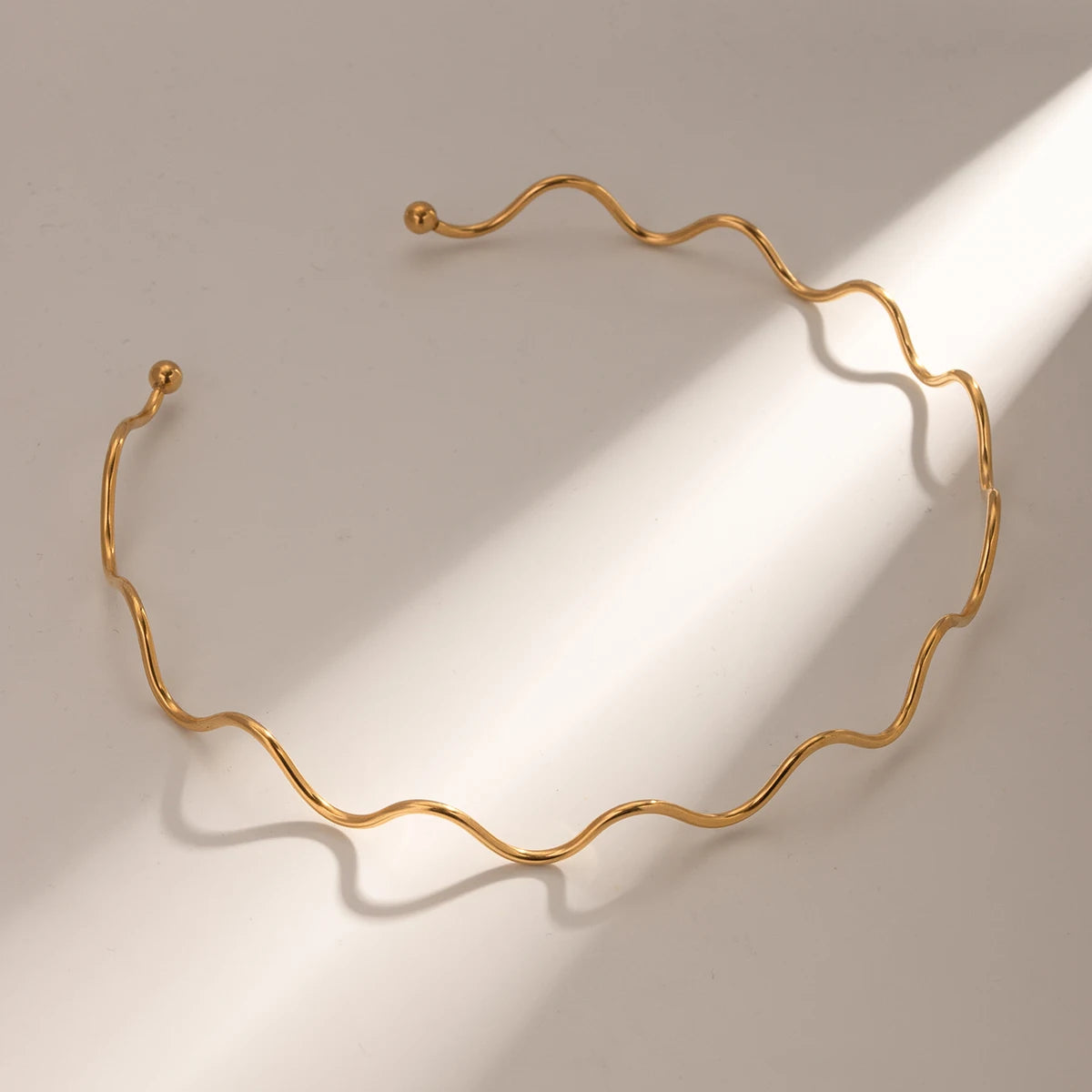 Stacking Irregular Collar Wavy Neck Choker for Girls