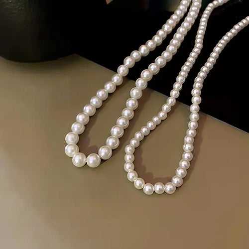 Load image 1 in gallery view. 18K Gold Plated Baroque Pearl Fashion Necklace