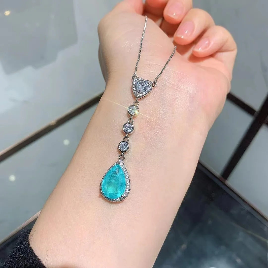 Drop Shape Shine Jewelry Earring for Women