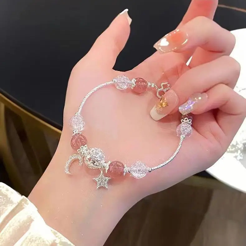 Jewelry Pan Family Style Elephant Peach Heart Tree Pendant Bracelets for Festival Gift