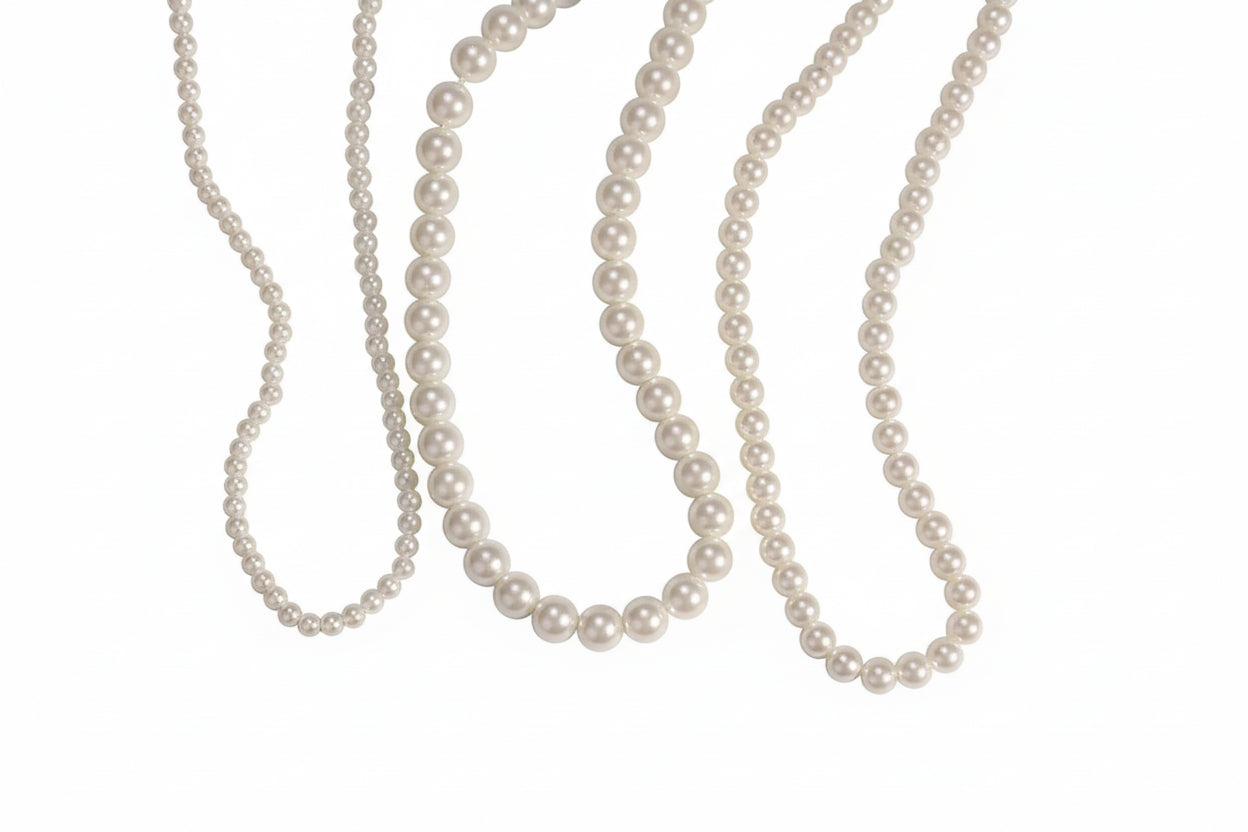 18K Gold Plated Baroque Pearl Fashion Necklace