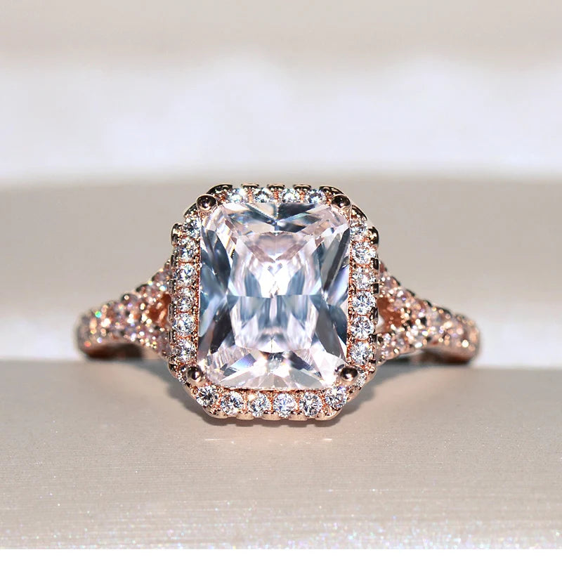 High Quality Rose Gold Woman Ring