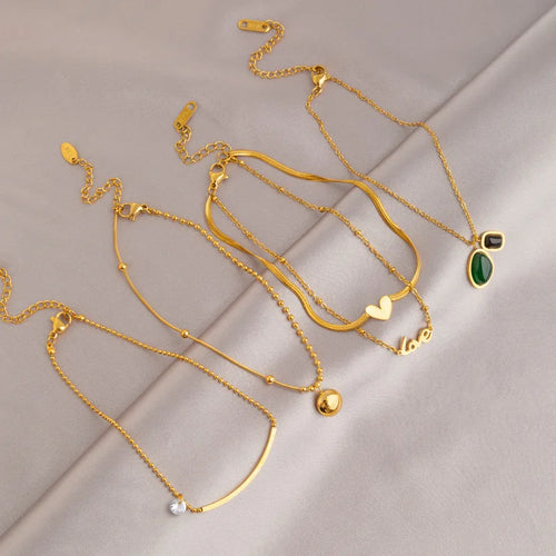 Load image 1 in gallery view. 18K Titanium High End Foot Chain Charming Multi Style Retro Collection