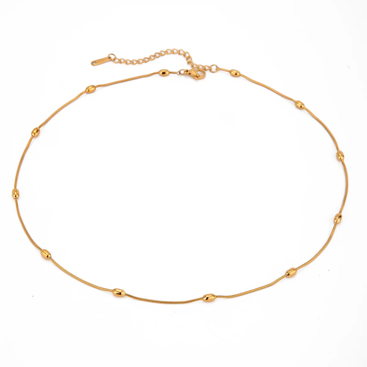 18k Gold Plated Bead Chain