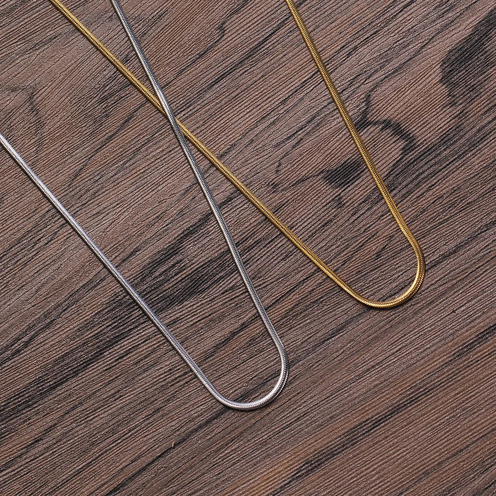 Men's Women's Stainless Steel Snake Chain
