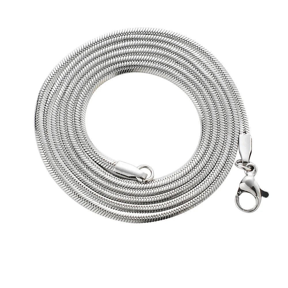 Men's Women's Stainless Steel Snake Chain