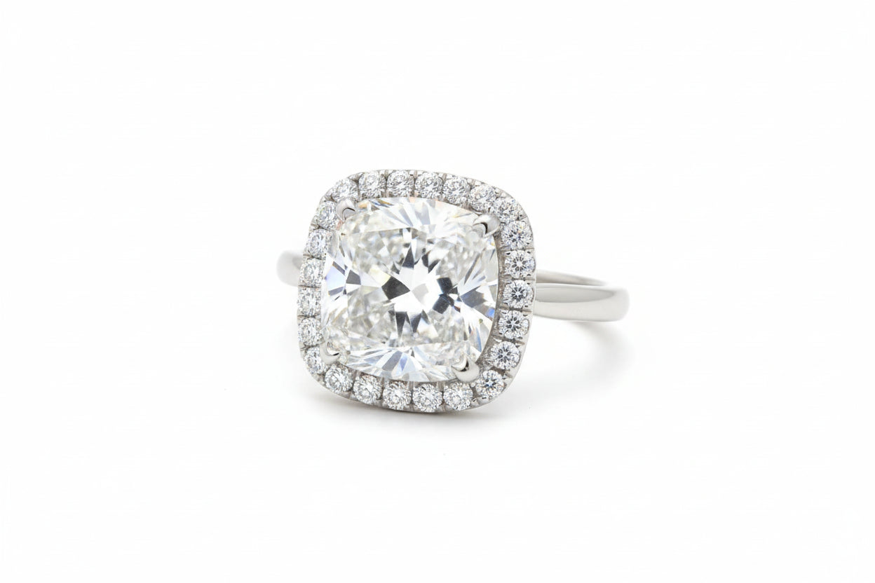 925 sterling silver with platinum Elegant Vintage 3A Zircon Rings