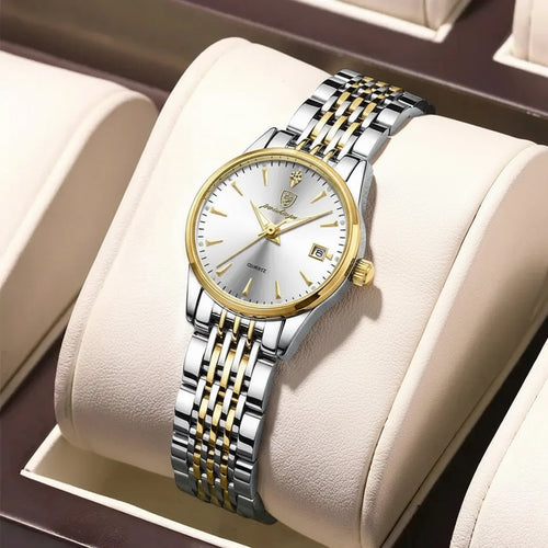 Load image 1 in gallery view. Quartz Women Watch Stainless Steel Waterproof