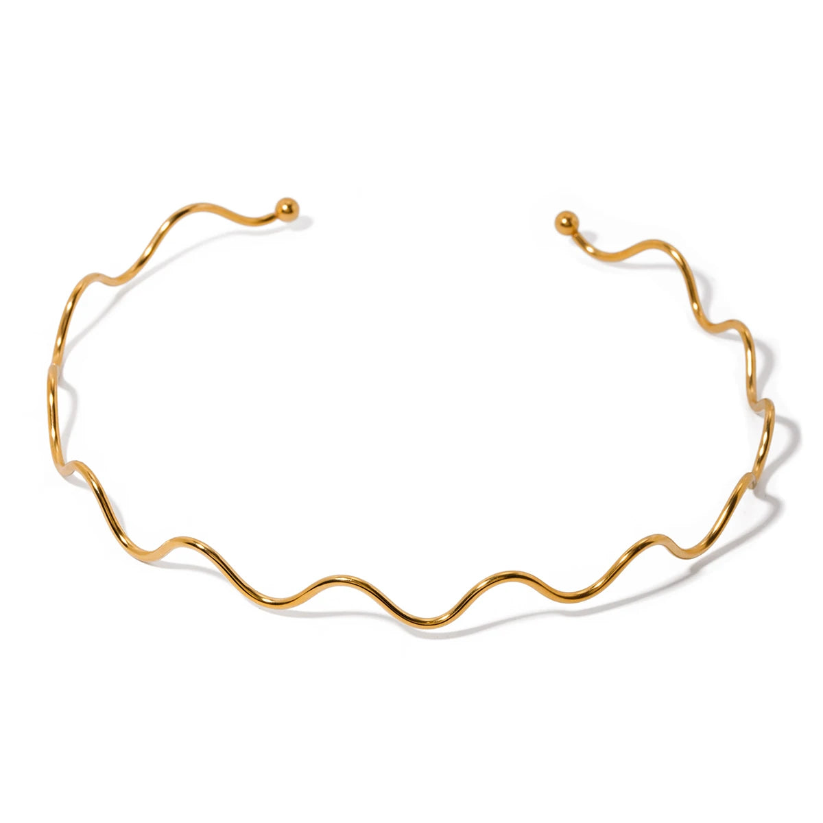 Stacking Irregular Collar Wavy Neck Choker for Girls