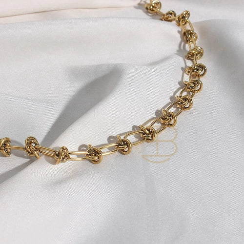 Load image 1 in gallery view. 18K Gold Plated  Vintage Unisex Tarnish-Free Link Chain Necklaces