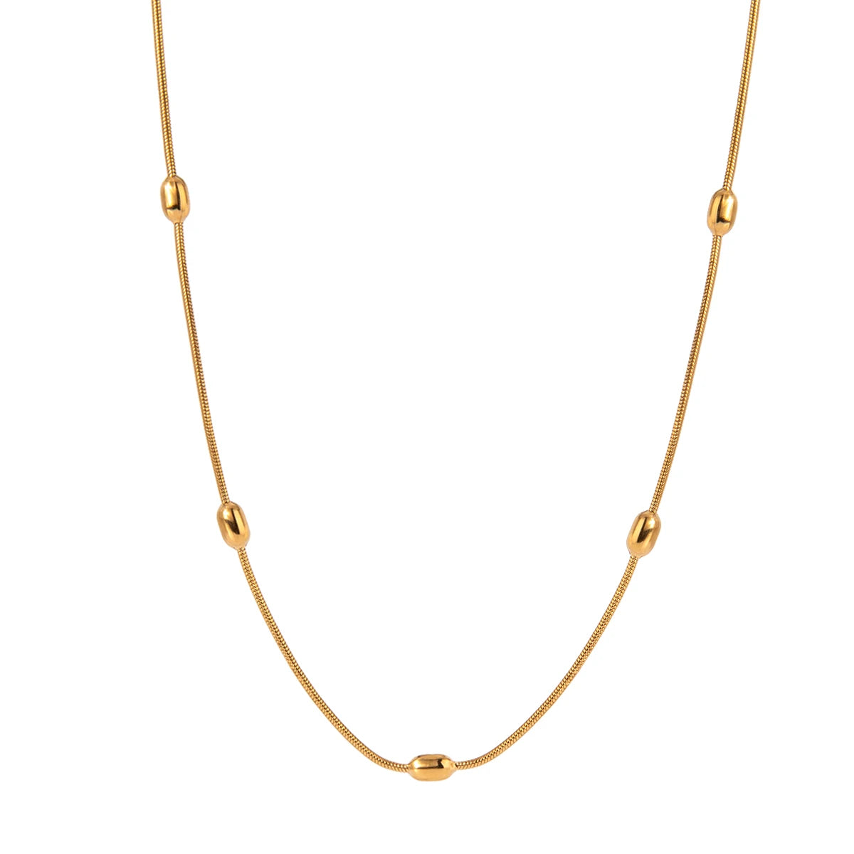 18k Gold Plated Bead Chain