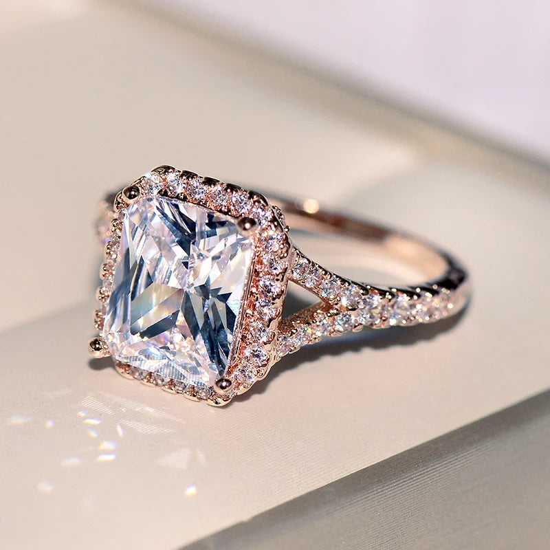 High Quality Rose Gold Woman Ring