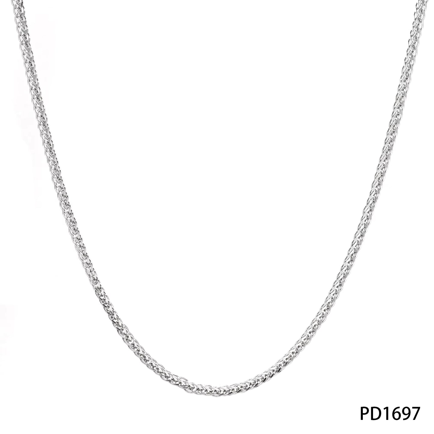 Gold Plating Clioro Stainless Steel Trendy Strand Style Necklace for women