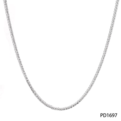Load image 1 in gallery view. Gold Plating Clioro Stainless Steel Trendy Strand Style Necklace for women