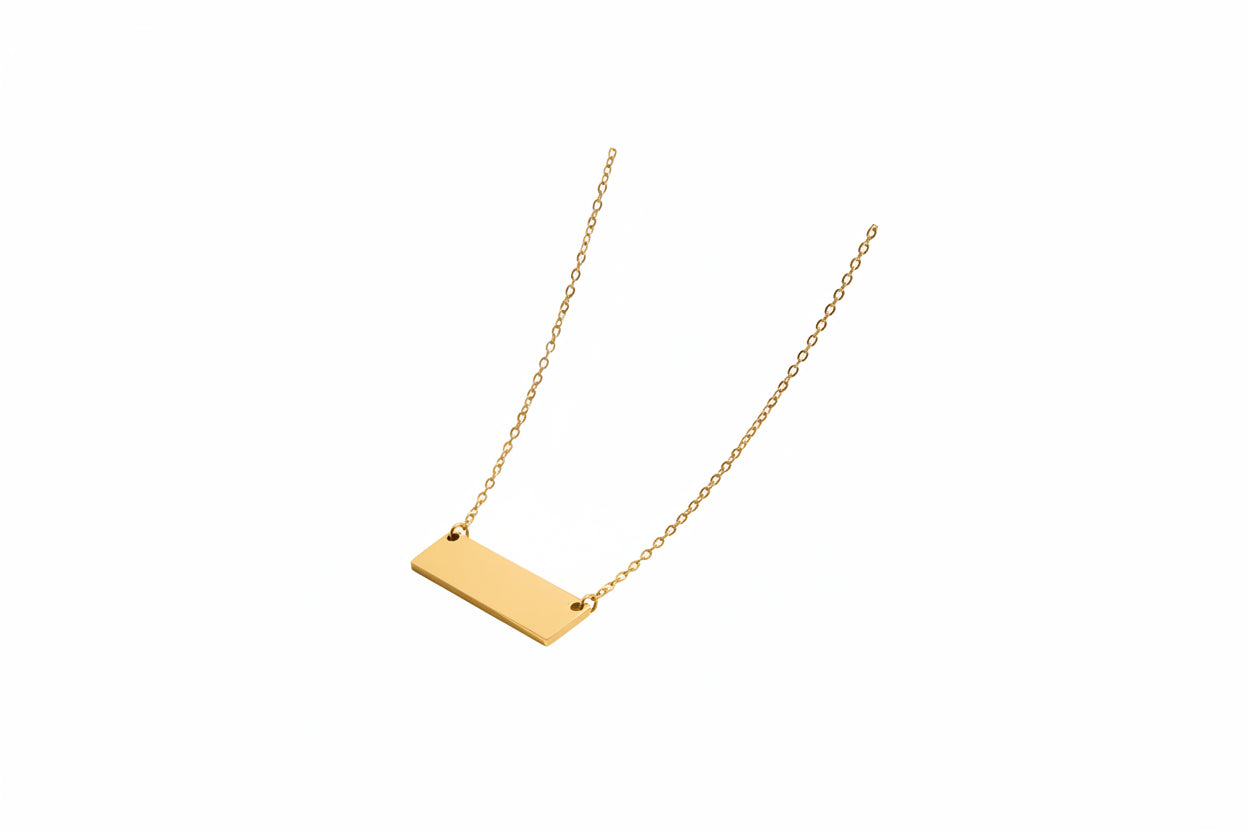 18K Gold Plated Classic White Rhinestone Blue Turquoise Heart Pendant Necklace