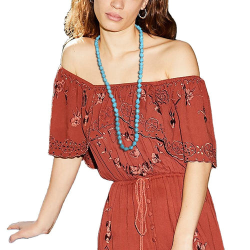 Load image 1 in gallery view. Natural Turquoise Tumble Gemstone Beads , Genuine Turquoise Smooth Nugget Beads , Handmade Tumble Beads For Women Party Jewelry